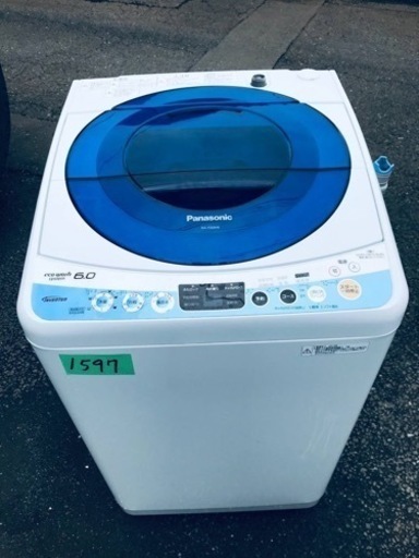 1597番 Panasonic✨電気洗濯機✨NA-FS60H6‼️