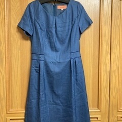 ★新品★【Sunauna】スーナウーナ　ワンピース　ネイビー　紺...