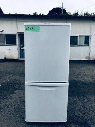 1603番 Panasonic✨ノンフロン冷凍冷蔵庫✨NR-B146W-W‼️