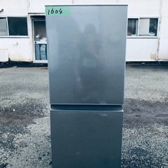 1604番 AQUA✨ノンフロン冷凍冷蔵庫✨AQR-13K(S)‼️