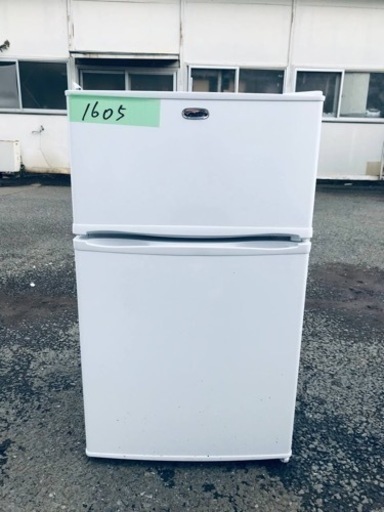 ✨2020年製✨1605番 フィフティ✨2ドア冷凍冷蔵庫✨FR-91A‼️
