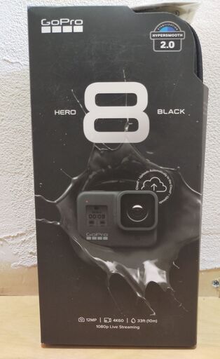 【新品】【未開封】GoPro HERO8 Black CHDHX-802-FW  引き取り～近郊有償配達可