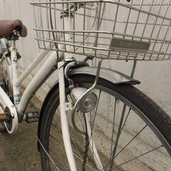 3段変速&LEDオートライト シティサイクル ママチャリ 中古自転車 440