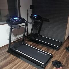 ホームジム一式 パワーラック バーベル ダンベル ランニングマシン×2台など