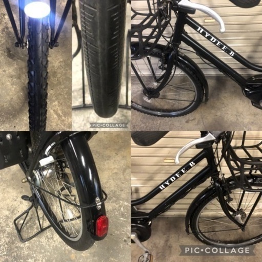 電動自転車 ブリヂストン ハイディ 8.1ahに大容量化 走りながら充電 