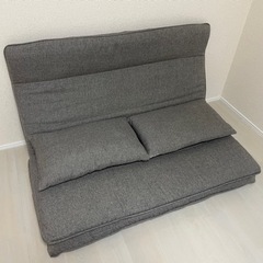 【ネット決済】LOWYA ロウヤ ソファベッド 座椅子 グレー ...