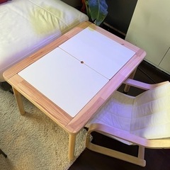 IKEA フリサット（机）&ポエング（椅子）