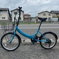 【ネット決済】20インチ 折りたたみ自転車