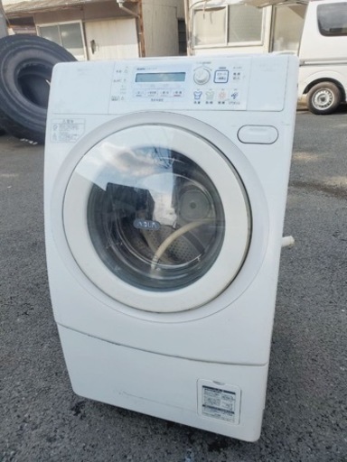 ①♦️ EJ1502番 SANYOドラム式洗濯乾燥機