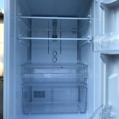 ①✨2017年製✨1498番 SHARP✨ノンフロン冷凍冷蔵庫✨SJ-PD27D-W‼️