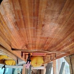 手作りカナディアンカヌー