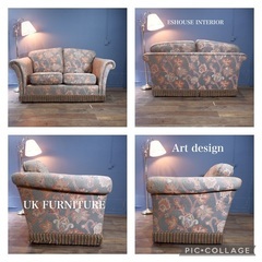 ☑️メル売約済　大塚家具UK輸入ART FORMA 45万2人掛けソファー