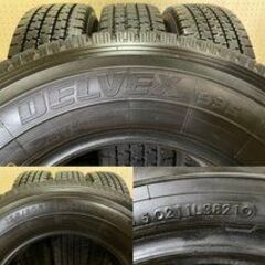 TOYO DELVEX 935 195/80R15 107/105L LT 15インチ スタッドレス 4本 2021年製 バリ溝 ハイエース キャラバン等　(MTV17) クレジットカード QRコード決済可能