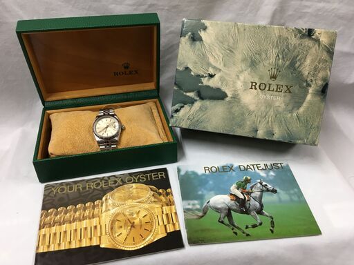 ROLEX デイトジャスト 68274 N番 自動巻き SS WG シャンパンゴールド文字盤 ボーイズ 腕時計 美品 ロレックス 新品仕上げ OH済 Watch 堺市 石津