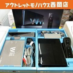 任天堂 Wii 本体 ブラック RVL-001 動作品 箱 リモ...