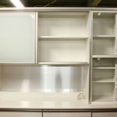 AYANO/綾乃製作所 高級キッチンボード ツヤ無しホワイト木目 幅1800 上段デュアルソフト 下段全ブル   中古家具 店頭引取歓迎 R6168)-プラチナ Pt1000 リング 指輪 14号 3.6g