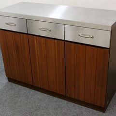 unico/ウニコ STRADA/ストラーダ キッチンカウンター 幅120 ステンレス 