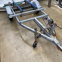 2馬力ボート　トレーラー　船外機　一式