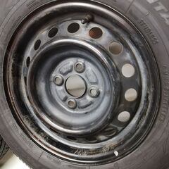 ＜スタッドレスタイヤ & ホイール 4本＞ 175/70R14 トーヨー タイヤ 2017年製  14x5.5J カローラフィールダー 4H -100 アクア ヴィッツ  ～横浜市旭区 ズーラシア近く～