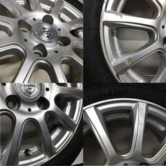 ＜スタッドレスタイヤ & ホイール 4本＞ 165/70R14 ヨコ ハマタイヤ 2017年製 80～85%   14x5.5 Weds JOKER 4H -100   ～横浜市旭区 ズーラシア近く～