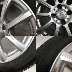 ＜スタッドレスタイヤ & ホイール 4本＞ 165/70R14 ヨコ ハマタイヤ 2017年製 80～85%   14x5.5 Weds JOKER 4H -100   ～横浜市旭区 ズーラシア近く～