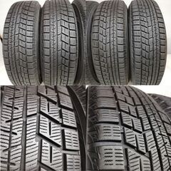 ＜スタッドレスタイヤ & ホイール 4本＞ 165/70R14 ヨコ ハマタイヤ 2017年製 80～85%   14x5.5 Weds JOKER 4H -100   ～横浜市旭区 ズーラシア近く～