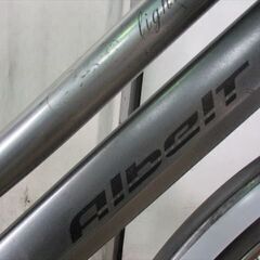 C77　限定特価　整備済み★ブリヂストン　アルベルトライト　シルバー★ 中古自転車 【27インチ 】