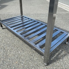 ☆中古品　作業台　厨房　厨房機器　ステンレス製