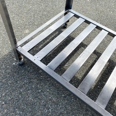 ☆中古品　作業台　厨房　厨房機器　ステンレス製