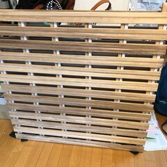 すのこベッド二つ折り式 檜仕様
