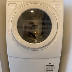 【23日まで】ドラム式　洗濯機　乾燥機　AQUA 