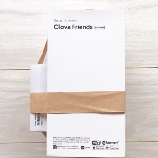 【未使用新品】Clova Friends BROWN + Clova Friends Dockセット