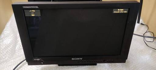 SONY PVM-A170 17型業務用有機ELモニター　通電のみ確認