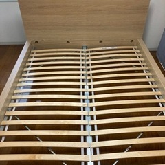 IKEA クイーン ベットフレーム&マットレス