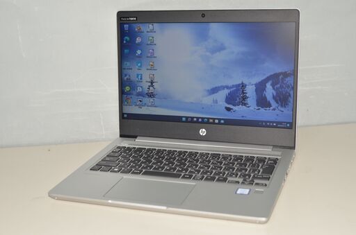 中古美品 軽量ノートPC Windows11 HP Probook430 G6 Core i3-8145U/メモリ8GB/爆速SSD128GB/13.3インチ/無線内蔵/webカメラ/便利ソフト多数