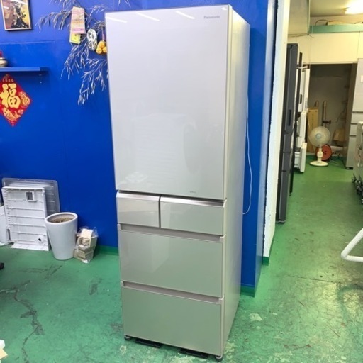 ⭐️Panasonic⭐️冷凍冷蔵庫　2019年406L自動製氷　大阪市近郊配送無料