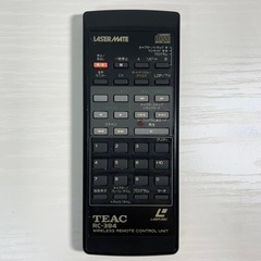 ●■ TEAC RC-384 レーザーディスク LD専用 リモコ...