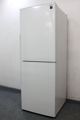 SHARP/シャープ 2ドア冷凍冷蔵庫 280L 大容量冷凍室 メガフリーザー SJ-PD28F-W ホワイト 2020年製   中古家電 店頭引取歓迎 R6163)