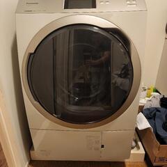 【ネット決済・配送可】パナソニック 洗濯乾燥機 NA-VX900BL