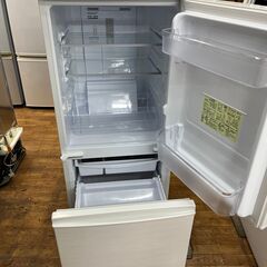 【リサイクルショップどりーむ鹿大前店】No.1727　冷蔵庫　SHARP(シャープ)　137L　SJ-D14E-W 　2019年製⤴ リサイクルショップどりーむ鹿大前店】No.1727 冷蔵庫 SHARP(シャープ