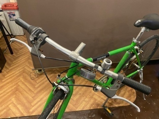 【クロスバイク】700c 6段　グリーン