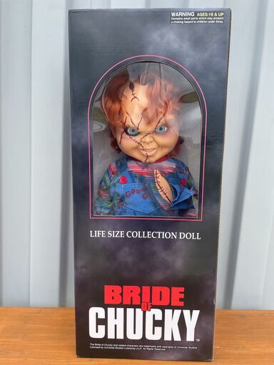 チャッキー Chucky 等身大 フィギア 身長約78㎝ 新品 限定品 メッセージカード付