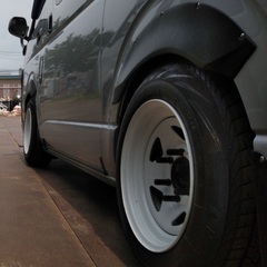 ESB tc01 15インチ　8j ±0 ハイエース　送料込み　値下げ中 ESB TC01 8J+15 16インチ ホイール ハイエース