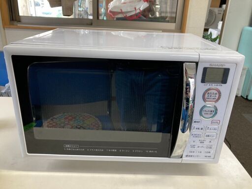 ☆中古￥8,000！【会員価格￥6,800】SHARP　電子レンジ　家電　2017年製　RE-S5E-W型　【BG111】