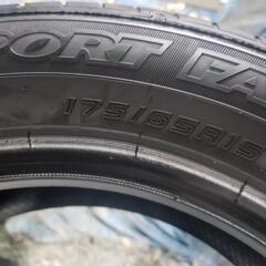 🌞175/65R15⭐工賃込み！アクア、ポルテ、ヴィッツ、フィット、キューブ、スイフト等に！DUNLOP製サマータイヤ入荷しました🌞