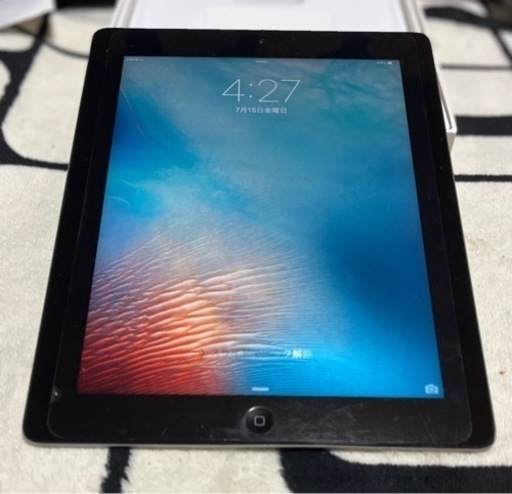 【動作確認・初期化済】Apple iPad 第3世代 Wi-Fi+Cellular 64GB ブラック