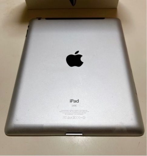動作確認・初期化済】Apple iPad 第3世代 Wi-Fi+Cellular 64GB 