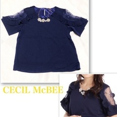 【ネット決済・配送可】新品★CECIL McBEE ネックレス付...