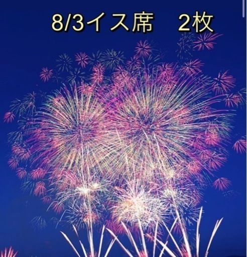 8月3日長岡花火大会 お譲りします - チケット