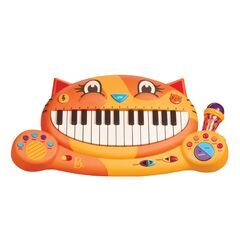 新品　B. toys キャットピアノ ネコ型キーボード 楽器のお...